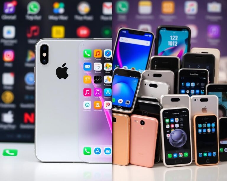 Porównanie iPhone vs smartfon