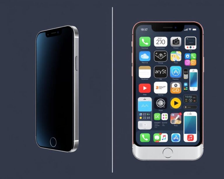 Porównanie iPhone'a i smartfona