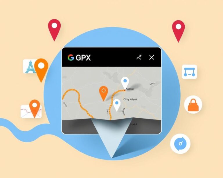 Otwieranie pliku GPX w Google Maps