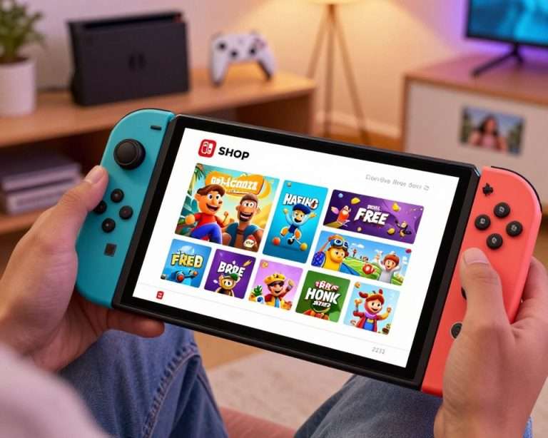 jak pobrać darmowe gry na nintendo switch