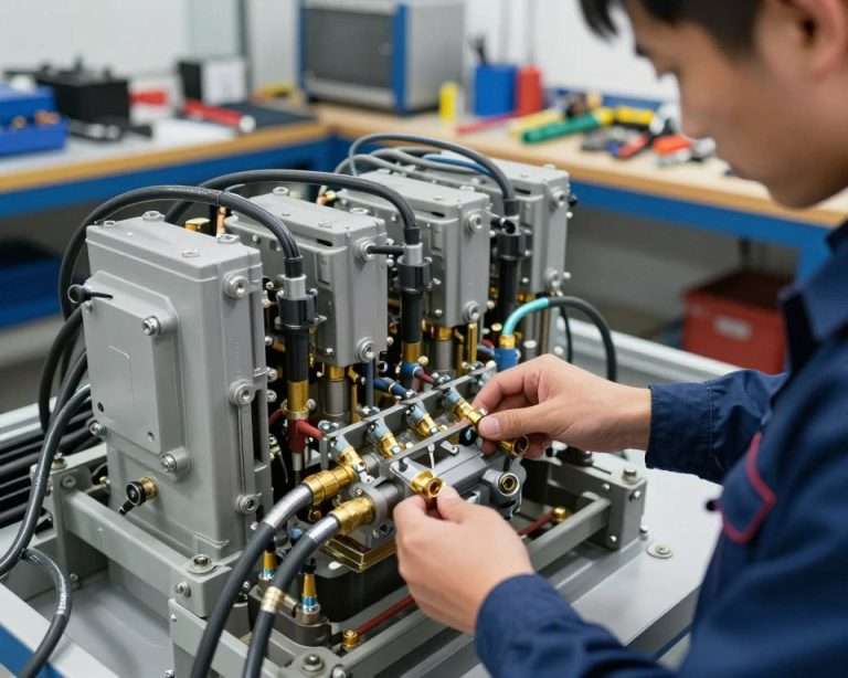 jak podłączyć rozdzielacz hydrauliczny 3 sekcyjny