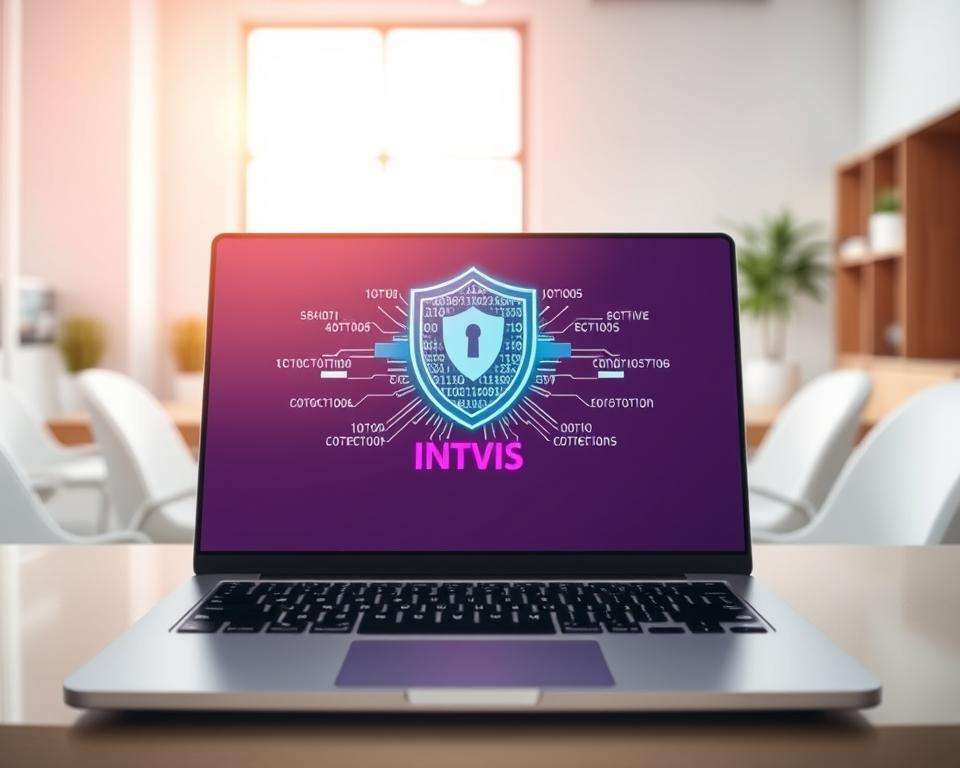 A modern digital workspace illustrating the concept of a lightweight antivirus software that minimally impacts system performance. In the foreground, a sleek laptop displays a clean, intuitive interface with vibrant graphics representing protection against threats. The middle ground features a digital shield icon with binary code flowing through it, symbolizing security without heaviness. The background consists of a softly blurred office environment, illuminated by natural light streaming through a window, creating a calming atmosphere. The focus is on smooth lines and a minimalistic design, evoking a sense of efficiency and speed. Capture the essence of cutting-edge technology and tranquility, highlighting the importance of choosing a lightweight antivirus solution. Ensure the image is bright and inviting, suggesting ease of use and reliability. A modern digital workspace illustrating the concept of a lightweight antivirus software that minimally impacts system performance. In the foreground, a sleek laptop displays a clean, intuitive interface with vibrant graphics representing protection against threats. The middle ground features a digital shield icon with binary code flowing through it, symbolizing security without heaviness. The background consists of a softly blurred office environment, illuminated by natural light streaming through a window, creating a calming atmosphere. The focus is on smooth lines and a minimalistic design, evoking a sense of efficiency and speed. Capture the essence of cutting-edge technology and tranquility, highlighting the importance of choosing a lightweight antivirus solution. Ensure the image is bright and inviting, suggesting ease of use and reliability.
