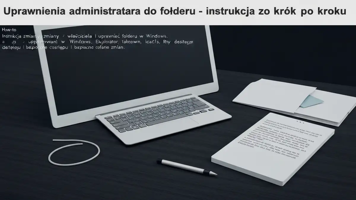 Uprawnienia administratora do folderu - instrukcja krok po kroku - hero image